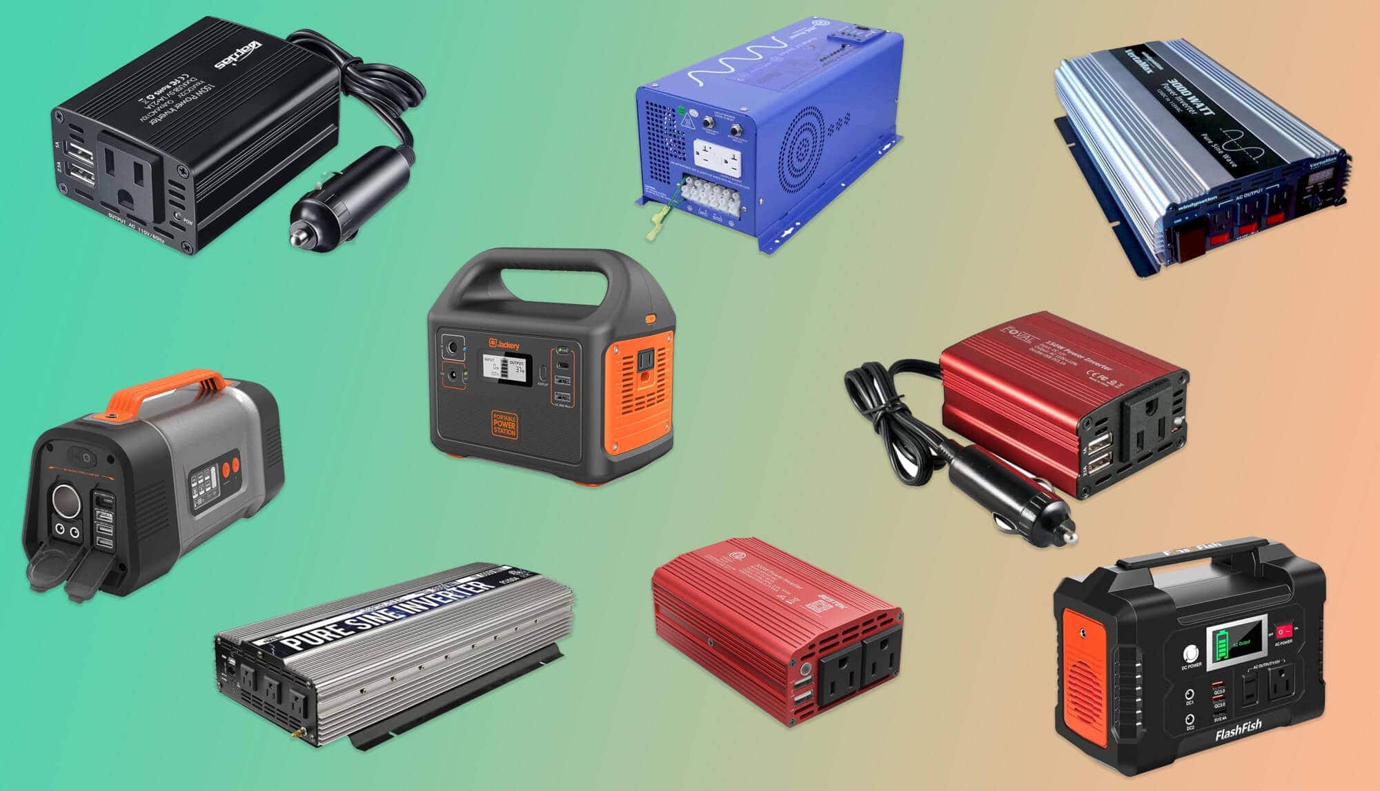 All inverters portable camping