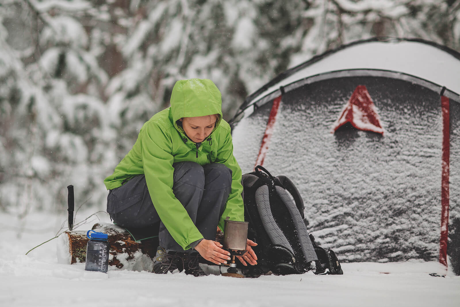 How To Insulate A Tent So Good That It Feels Like A Log Cabin