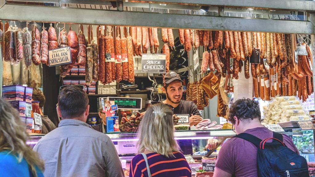 Melbourne preston markets italian deli cured meat